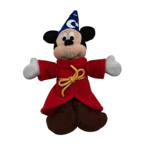 vintage Disney Sorcerer Mickey Mouse plush doll from Fantasia
